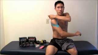 General Shoulder Support taping  Skinetex [upl. by Vaclava415]