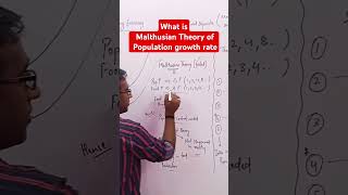 Malthusian Theory of Population Growth Rate  Complete Economics Series  UPSC [upl. by Darnall920]