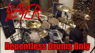 SLAYER  Repentless DRUMS ONLY [upl. by Sesmar]