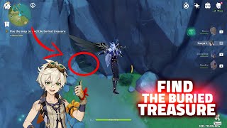 Use The Map To Find The Buried Treasure Genshin Impact Mystery of The Arcadian Ruins Guide [upl. by Nancey]