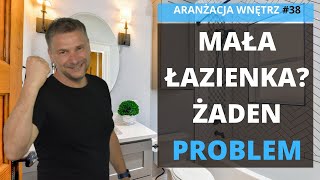 ARANŻACJA MAŁEJ ŁAZIENKI MAŁA ŁAZIENKA W BLOKU 10 PORAD i POMYSŁÓW [upl. by Erminie]