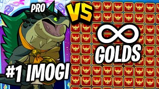 Pro 1 Imugi vs Infinite Golds HOW MANY CAN HE BEAT [upl. by Valtin]