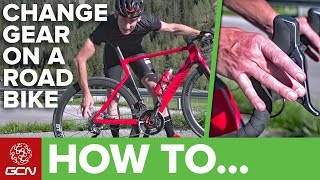 How amp When To Change Gear On A Road Bike  GCNs Pro Tips [upl. by Cumings]