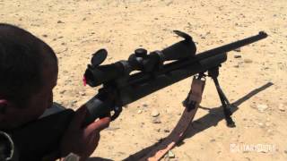 ANA Sniper training with M24 SWS Sniper Weapon System [upl. by Aetnahs]