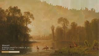 Mozart  Krönungs Messe in C Major K 317  III Credo [upl. by Ynaffat950]