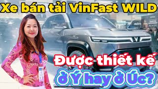 🆑💢Ngày thứ 2 dự CES 2024 Tìm hiểu xe VinFast bán tải VF Wild được thiết kế ở Ý hay ở Úc [upl. by Nauwtna]