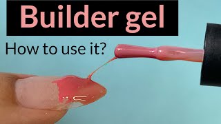 Builder gel for Nail Extensions feat Modelones [upl. by Sseb]