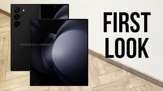 Samsung Galaxy Z Fold 6  FIRST LOOK [upl. by Nehtiek184]