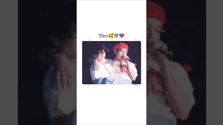 Taekook moments 💜💚😘💋 taekook vkook shorts shortvideo [upl. by Aneetsirhc]