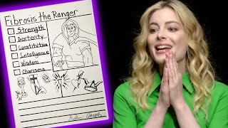 Gillian Jacobs Reacting to Her DampD Character Sheet From Community  io9 Interview [upl. by Richer]