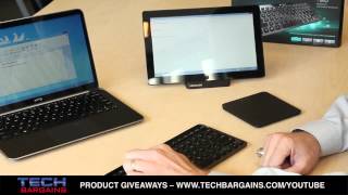 Logitech Bluetooth Illuminated Keyboard K810 Preview HD [upl. by Redienhcs375]