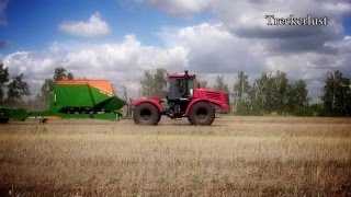 Kirovetz K 744R  Кировец k744R mit Amazone Condor 15001 [upl. by Jepum]