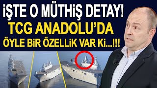 TCG Anadolu gemisinin sır özelliği Tolga Özbek detayları açıklıyor [upl. by Grega]