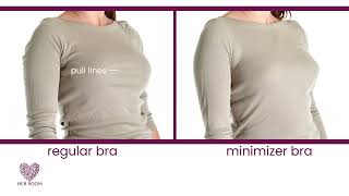 Minimizer Bras 101  HerRoom [upl. by Georgiana]