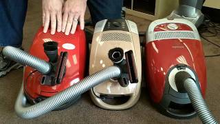 Miele S2 Titan S6 Topaz amp S5 Vacuum Review Miele Vacuums in San Diego Encinitas Poway [upl. by Templeton]