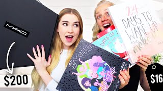 Opening BEAUTY Advent Calendars w Mama Maples [upl. by Oaks]