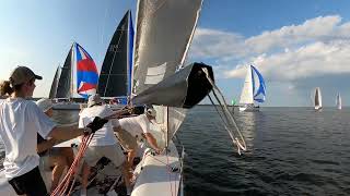 NEMESIS Melges 24 racing Aug 9 2023 West River Galesville MD [upl. by Platto648]