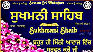 Sukhmani Sahib Path ਸੁਖਮਨੀ ਸਾਹਿਬ Nitnem Sukhmani Sahib Sukhmani Sahib सुखमनी साहिब ਸੁਖਮਨੀਪਾਠ [upl. by Salomon]