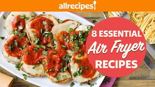 8 Air Fryer Recipes You Didnt Know You Needed  Eggplant Parm Cannolis Mozzarella Sticks More [upl. by Alfy923]