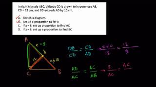 Mean Proportional Example [upl. by Wsan]