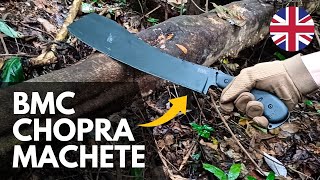 British Machete Co Chopra Machete quotPoison Dart Frogquot Review [upl. by Brower]