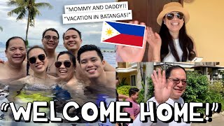 quotWELCOME HOME MOMMY AT DADDY SA PILIPINASquot 😭❤️ COMPLETE FAMILY TRIP ✈️🇵🇭  Kimpoy Feliciano [upl. by Clareta911]