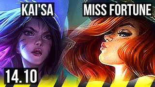 KAISA amp Blitzcrank vs MISS FORTUNE amp Braum ADC  600 games 1349  EUW Master  1410 [upl. by Artap]