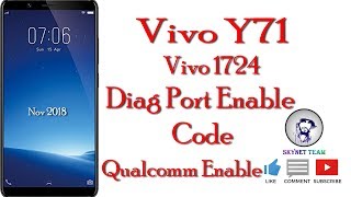 Vivo Y71 Diag Port Enable Code Solution [upl. by Nolek]