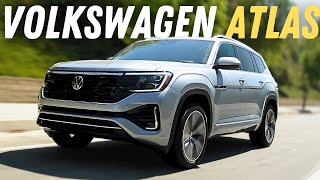 2024 VOLKSWAGEN ATLAS SEL PREMIUM RLINE REVIEW IN 5 MINUTES [upl. by Cyndia]