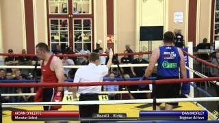 Haringey Box Cup SF  Aidan OKeefe v Dan Morley [upl. by Sukram337]