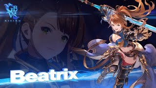 Granblue Fantasy Versus Rising – Beatrix Gameplay Trailer [upl. by Gualterio]