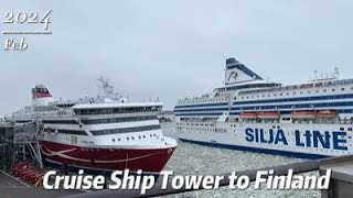 Sweden to Finland 4K Cruise Ship Tour  Viking Line Gabriella  EP01 [upl. by Eendys]