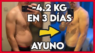 Experiencia AYUNO PROLONGADO 🚨 3 Días SIN COMER [upl. by Spielman]