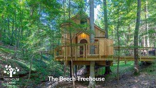 The Beech Treehouse  Hocking Hills Treehouse Cabins [upl. by Primaveras764]