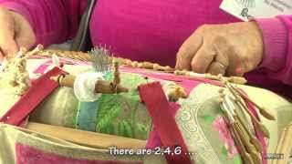 Bobbin lace COUVIGE 2013 in France English version [upl. by Ettevram384]