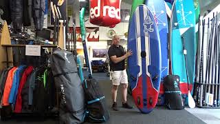 Starboard Airplane Inflatable Windsurfboard  Van Gent Surf amp Snow [upl. by Gerrald874]