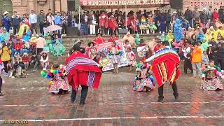 carnavales cusco 2024 [upl. by Antonie373]