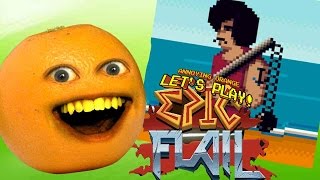 Annoying Orange vs Midget Apple  EPIC FLAIL [upl. by Geier919]