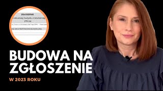 Budowa na zgłoszenie w 2023 roku [upl. by Michaele]