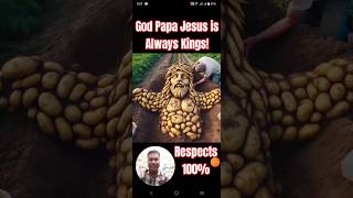 God Papa Jesus is Always Kings jesus respect jisoo viral viralvideo children shorts [upl. by Reilamag984]