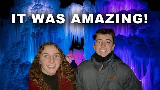 Exchange Students React to Ice Castles in Real Life [upl. by Nainatrad991]