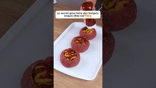 Le secret pour faire des burgers exquis chez soi‼️🤯🤤 cooking recette delicious burger pourtoi [upl. by Yenobe]