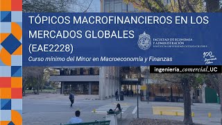 OPR TÓPICOS MACROFINANCIEROS EN LOS MERCADOS GLOBALES EAE2228  Jorge Cariola [upl. by Ahteres657]