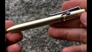 New Tactile Turn Bronze Bolt Action Mini BAM Pen [upl. by Natale]