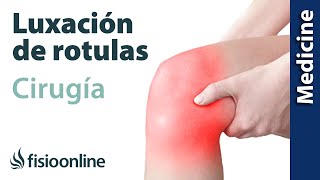 Cómo se realiza una cirugía para la luxación rodilla [upl. by Kirat]