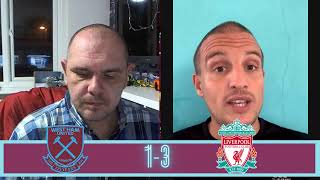 quotWe Are Still A Developing Teamquot West Ham 13 Liverpool [upl. by Doowron]