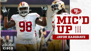 Micd Up Javon Hargrave Battles Through the Vikings  49ers [upl. by Guerin]