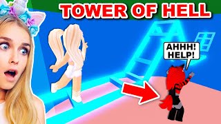 MOODY Vs IAMSANNA In Tower Of HELL Roblox [upl. by Benn770]