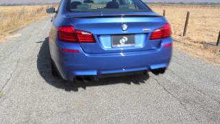 Dinan F10 M5 Free Flow Exhaust  Sound Clip [upl. by Sej]