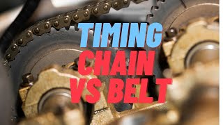 Timing Chains vs Timing Belts Advantages and Disadvantages of each Can You Afford Not To Know [upl. by Liuqnoj327]